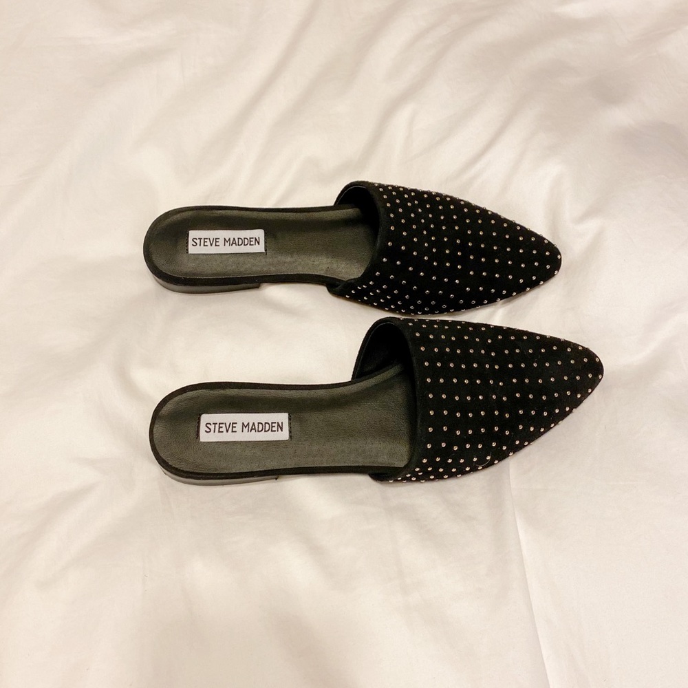 Steve Madden Studded Mules